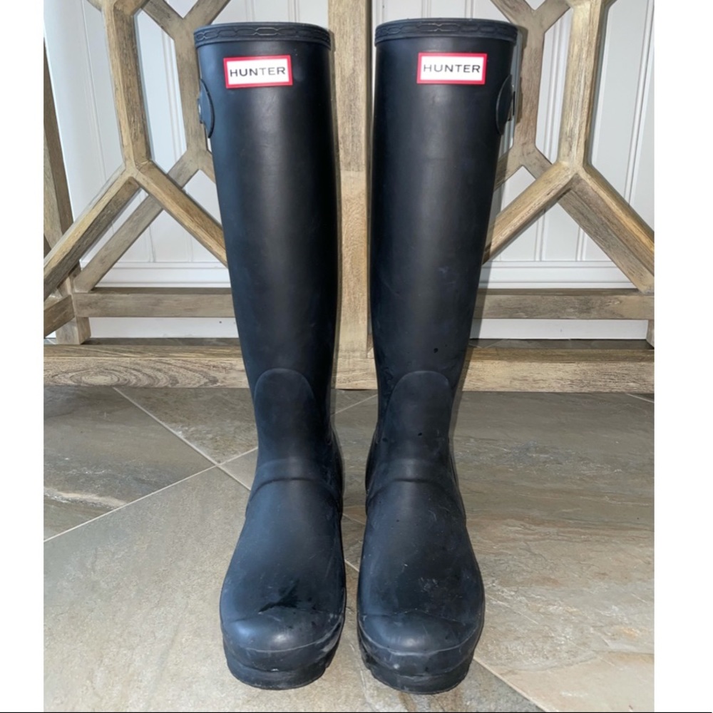 Hunter rain boots